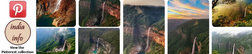 Nohkalikai Falls, Meghalaya - india-info Pinterest collection