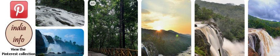 Athirapilli, Vazhachal falls - india-info Pinterest collection