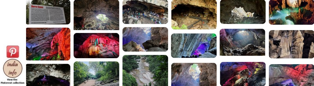 Borra Caves, Andhra Pradesh - india-info Pinterest collection